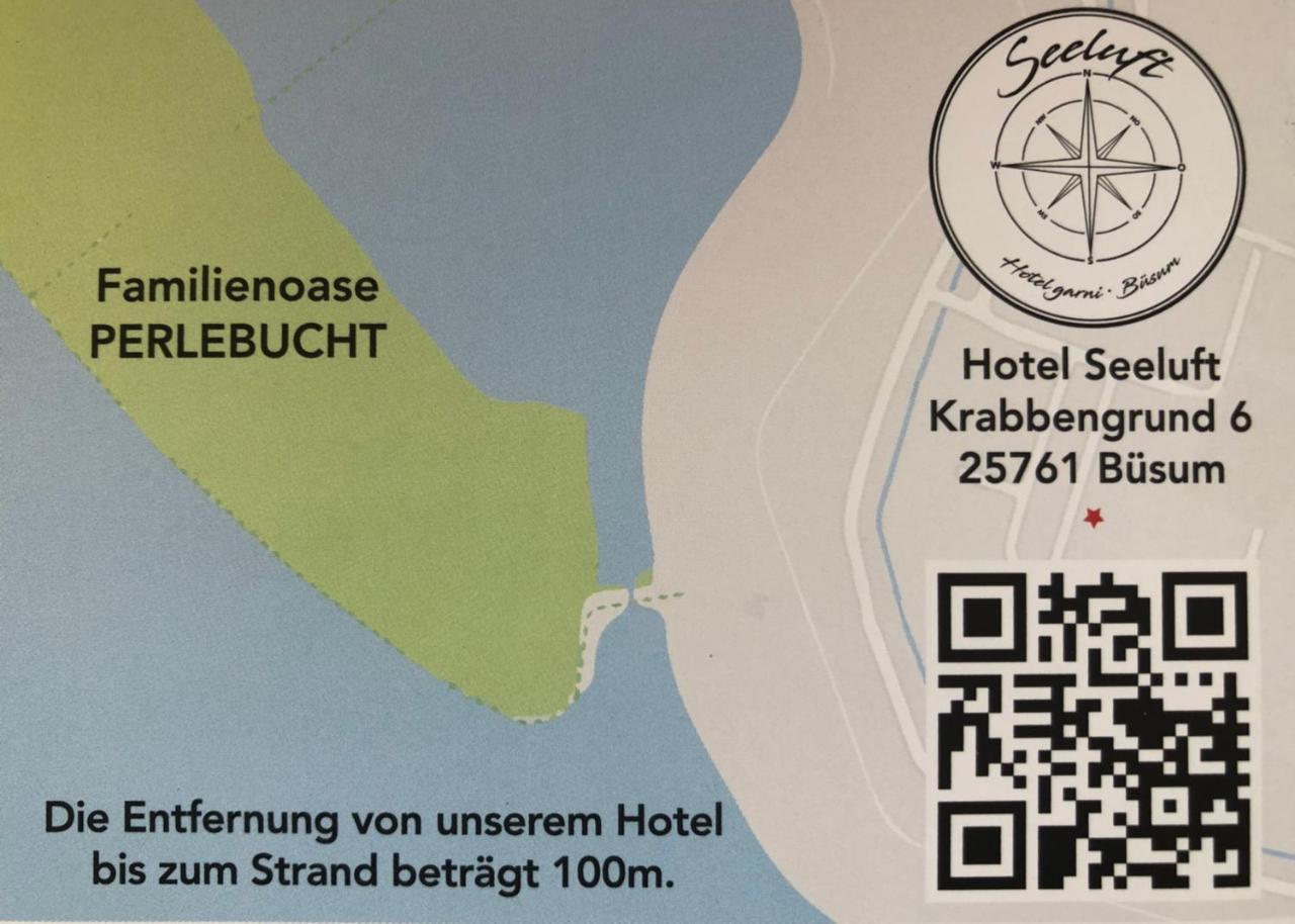 Hotel Garni Seeluft Buesum 외부 사진